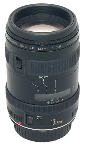 Восстановление переходных шлейфов Canon EF 135 f/2.8 with Softfocus
