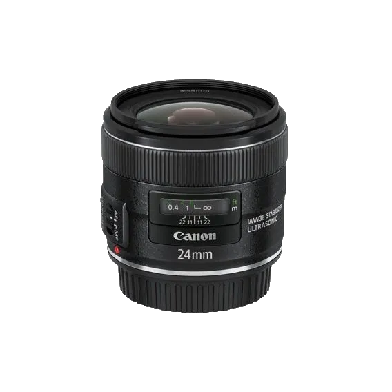 Восстановление переходных шлейфов Canon EF 24mm f/2.8 IS USM