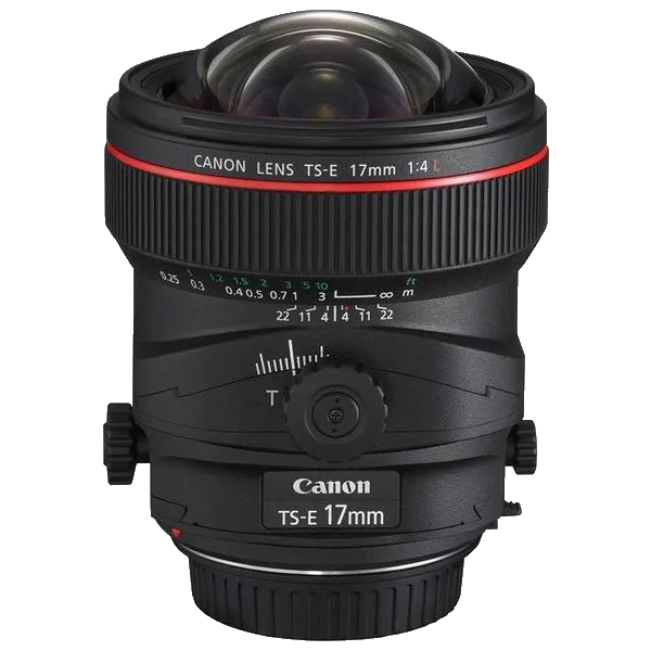 Восстановление переходных шлейфов Canon TS-E 17 f/4L