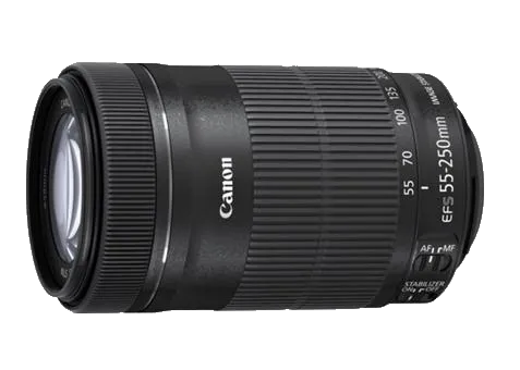 Восстановление переходных шлейфов Canon EF-S 55-250mm f/4-5.6 IS STM