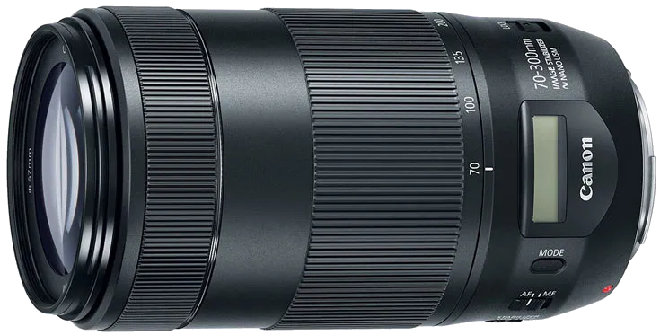 Восстановление переходных шлейфов Canon EF 70-300mm f/4.5-5.6 IS II USM