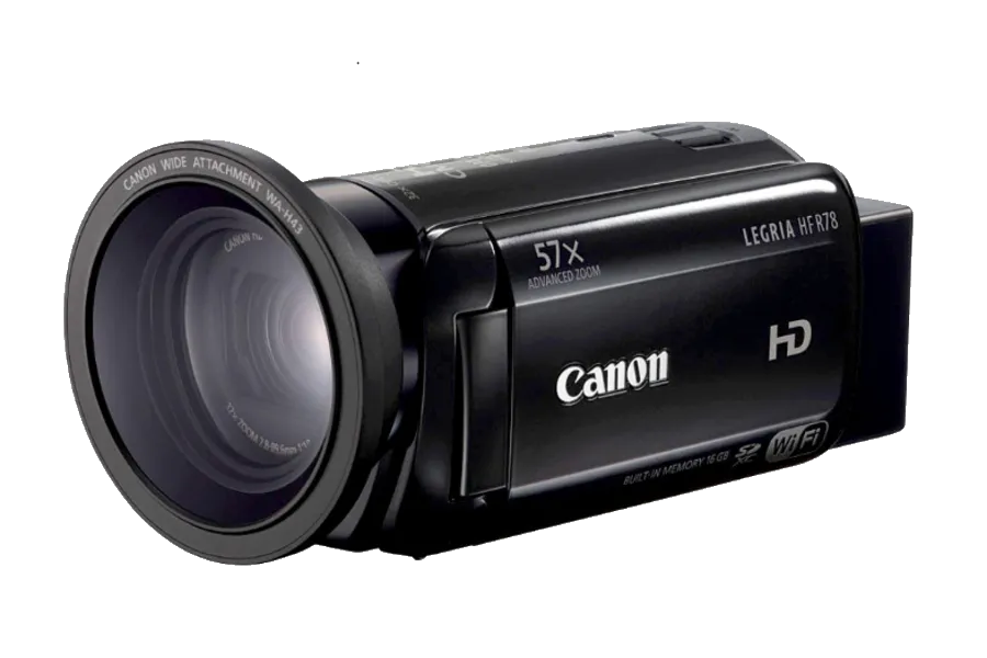 Замена диафрагмы Canon LEGRIA HF R78