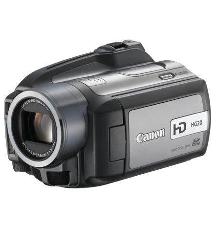 Замена диафрагмы Canon HG20