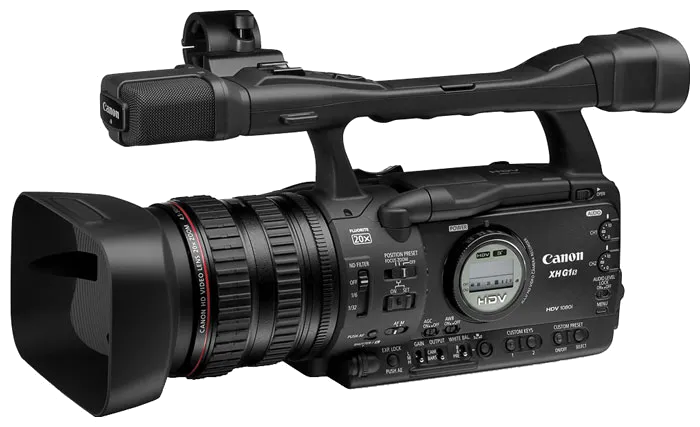 Замена диафрагмы Canon XH G1S