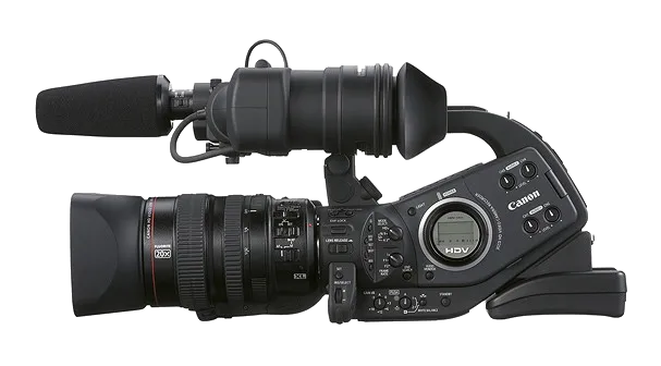 Замена диафрагмы Canon XL H1S