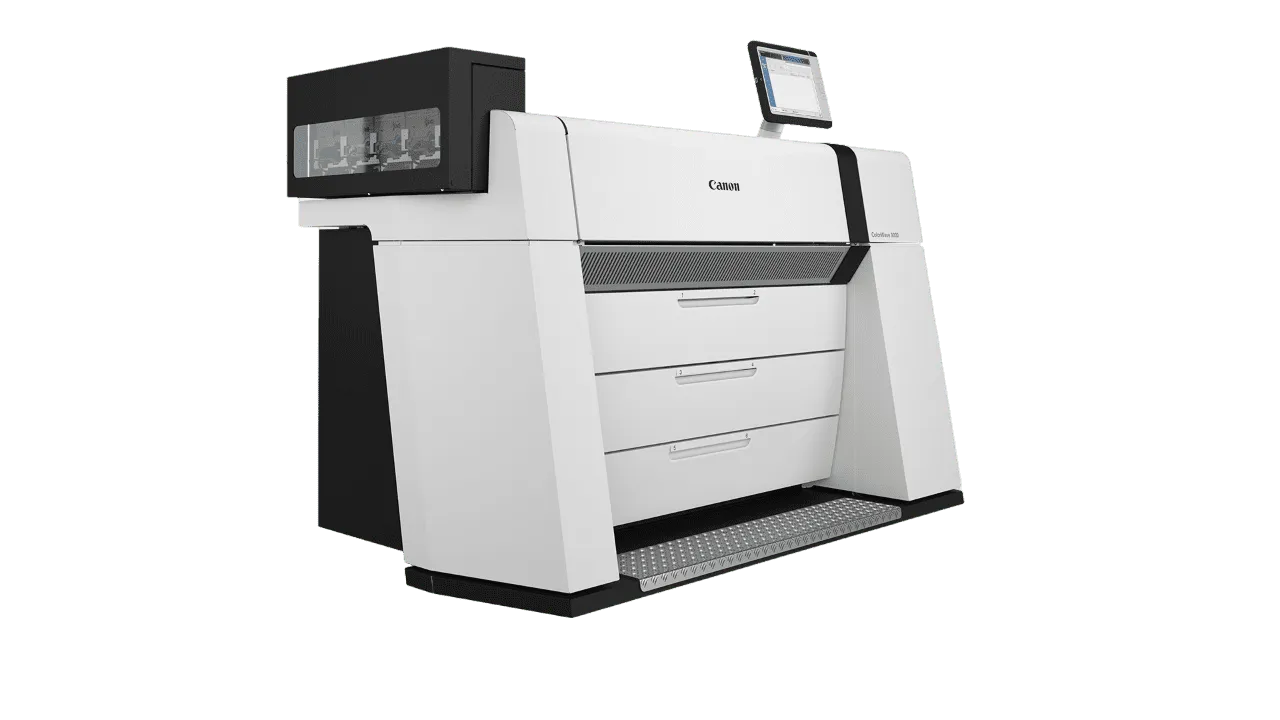 Замена ремня Canon ColorWave 9000