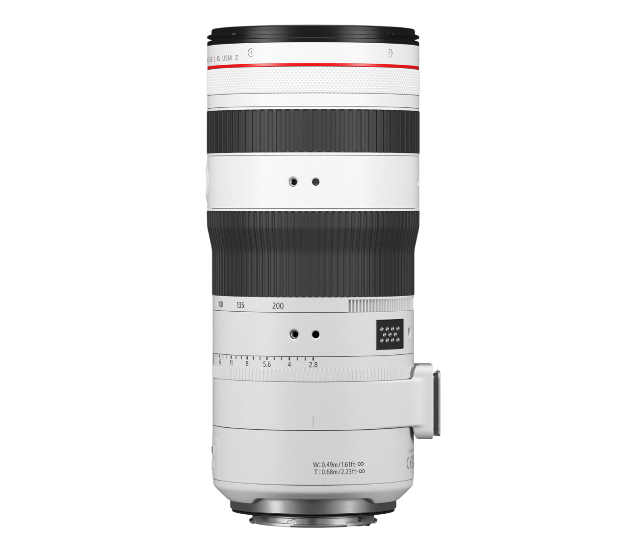 Восстановление переходных шлейфов Canon RF 70‑200mm f/2.8L IS USM Z